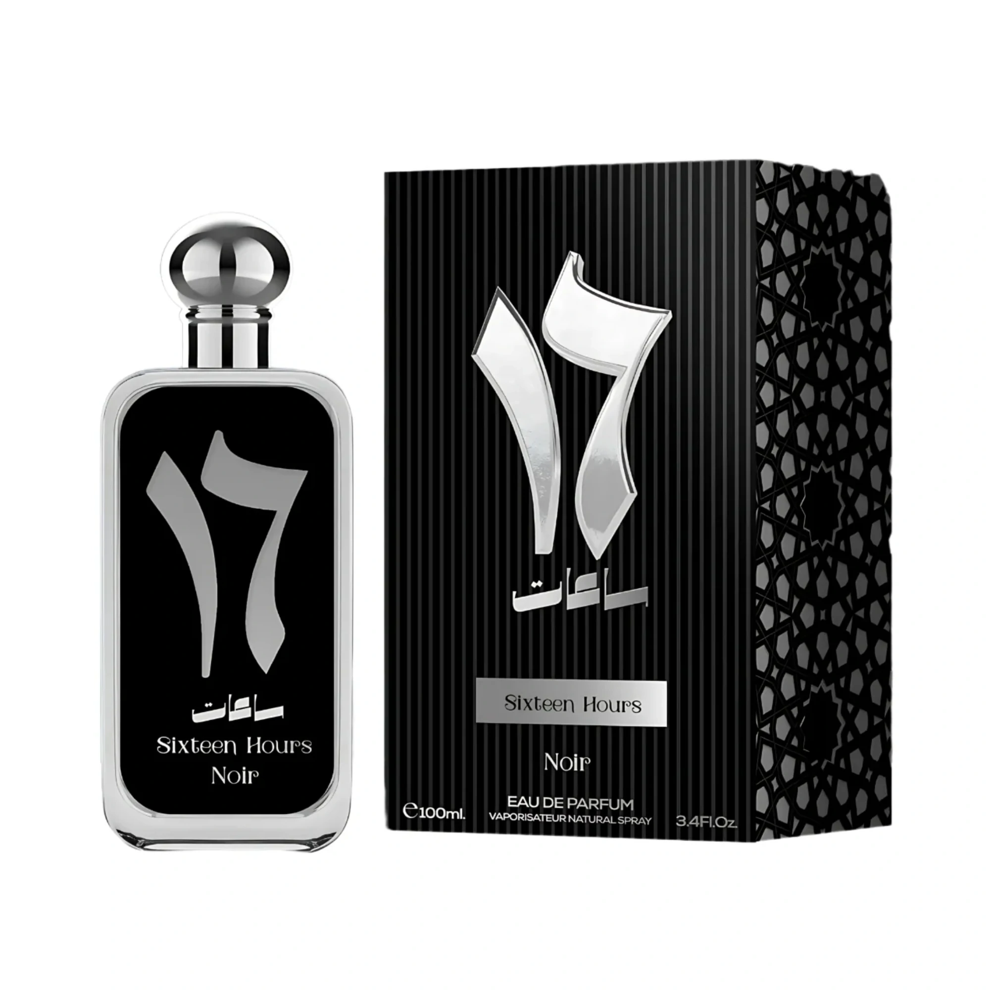 2400337.webp Afaq SIXTEEN HOURS NOIR 100ML - Imagen 1
