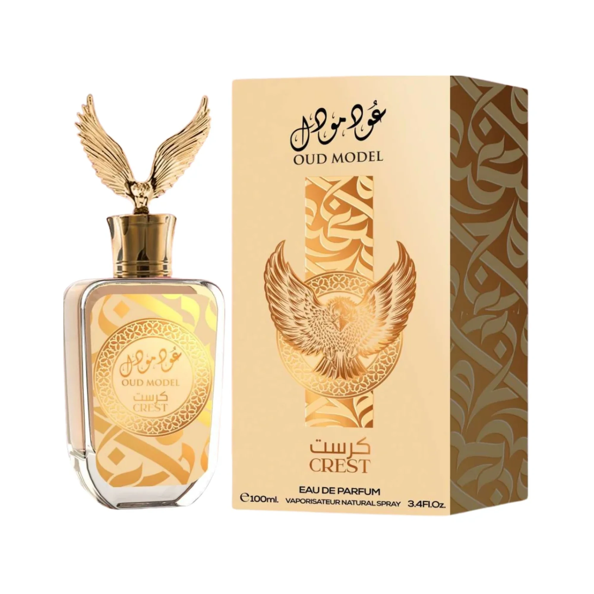 2400340.webp Afaq OUD MODEL CREST 100ML - Imagen 1