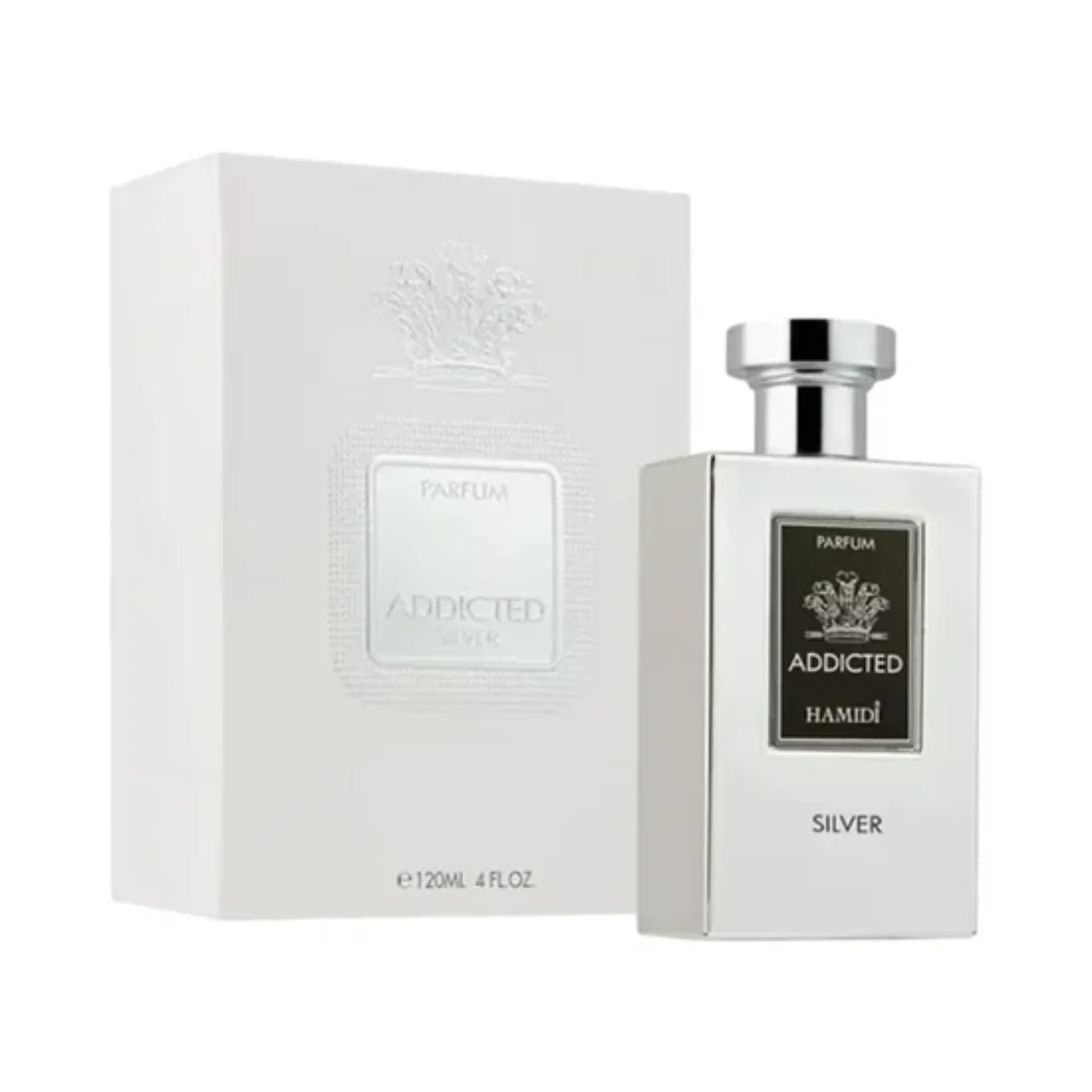 2400371.webp Hamidi Addicted Silver 120ML - Imagen 1